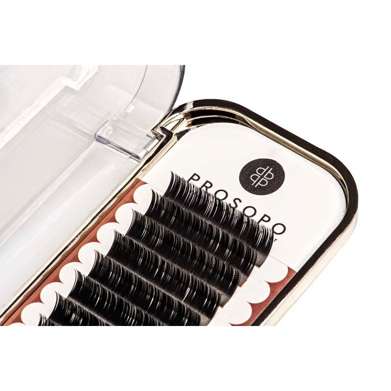 Luxury lashes extensions από φυσικό μετάξι για one by one και hybrid lashes