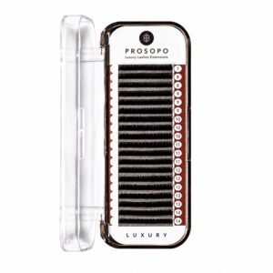 Luxury Lashes Mix extensions, διαθέτουν split τελείωμα (διπλή τρίχα), δημιουργώντας την ψευδαίσθηση μεγαλύτερου όγκου και πιο γεμάτου lash set χωρίς επιπλέον βάρος.