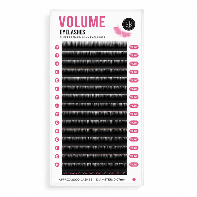 Volume lashes mix extensions faux mink για επαγγελματίες lash artists