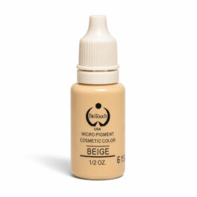 Biotouch Beige pigment είναι μία διορθωτική skin tone απόχρωση για permanent makeup φρυδιών και PMU εφαρμογές