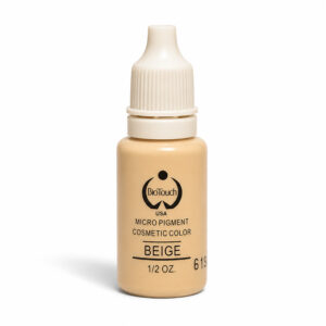 Biotouch Beige pigment είναι μία διορθωτική skin tone απόχρωση για permanent makeup φρυδιών και PMU εφαρμογές
