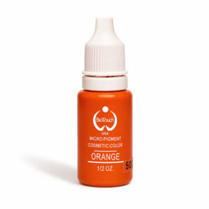 Biotouch Orange pigment είναι μία διορθωτική πορτοκαλί απόχρωση για permanent makeup φρυδιών και color correction εφαρμογές.