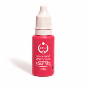 Biotouch Rose Red pigment είναι μία απαλή ροζ-κόκκινη απόχρωση για permanent makeup χειλιών.