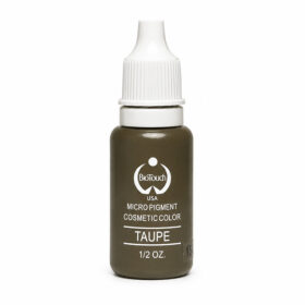 Biotouch Taupe pigment μe ψυχρή καφέ απόχρωση για microblading και pmu φρυδιών. Λειτουργεί και ως διορθωτικό χρώμα.