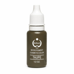 Biotouch Taupe pigment μe ψυχρή καφέ απόχρωση για microblading και pmu φρυδιών. Λειτουργεί και ως διορθωτικό χρώμα.
