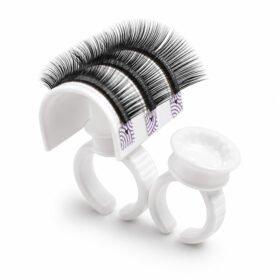u shape ring για volume russian lash extensions PROSOPO