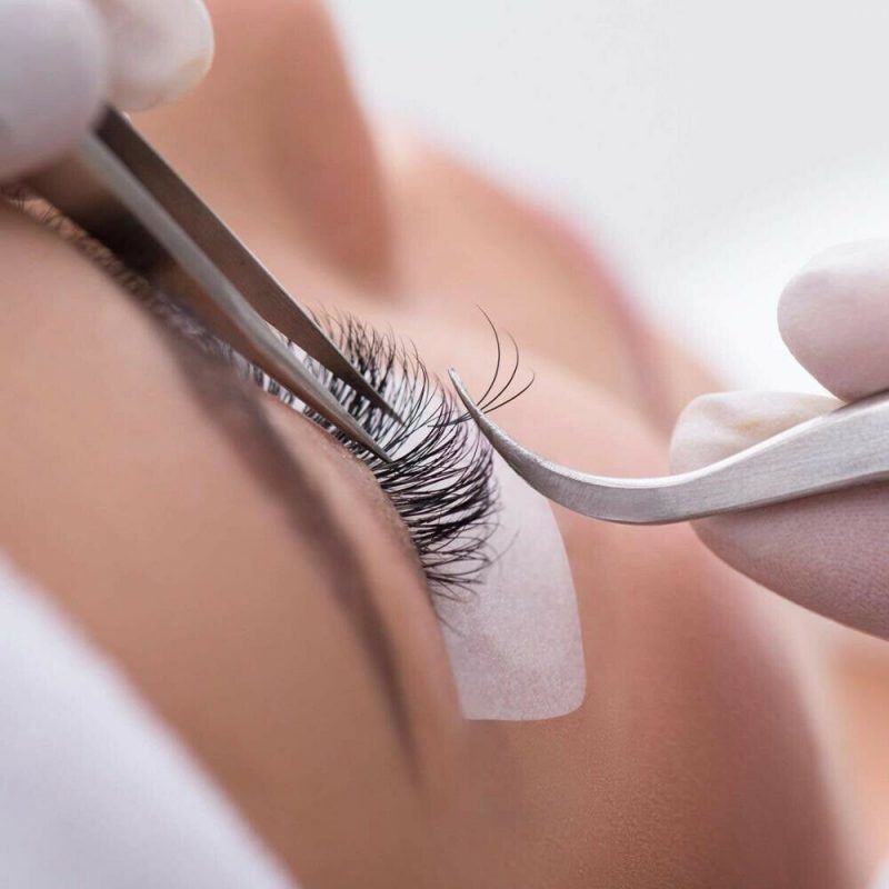 paper tape lash extensions PROSOPO