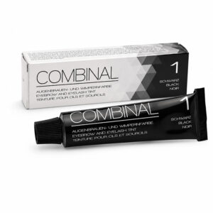 βαφή φρυδιών και βλεφαρίδων combinal black