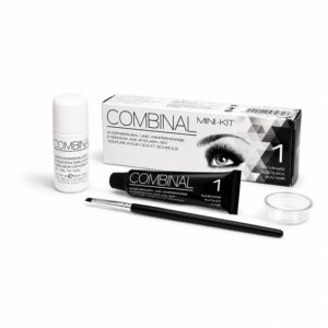 βαφή φρυδιών και βλεφαρίδων combinal black set