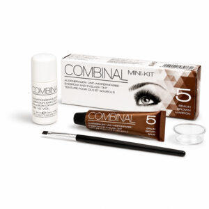 βαφή φρυδιών και βλεφαρίδων combinal brown set
