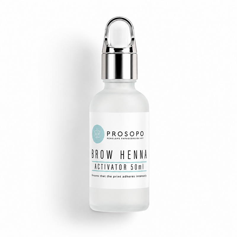 henna activator prosopo για επαγγελματικές εφαρμογές henna brows