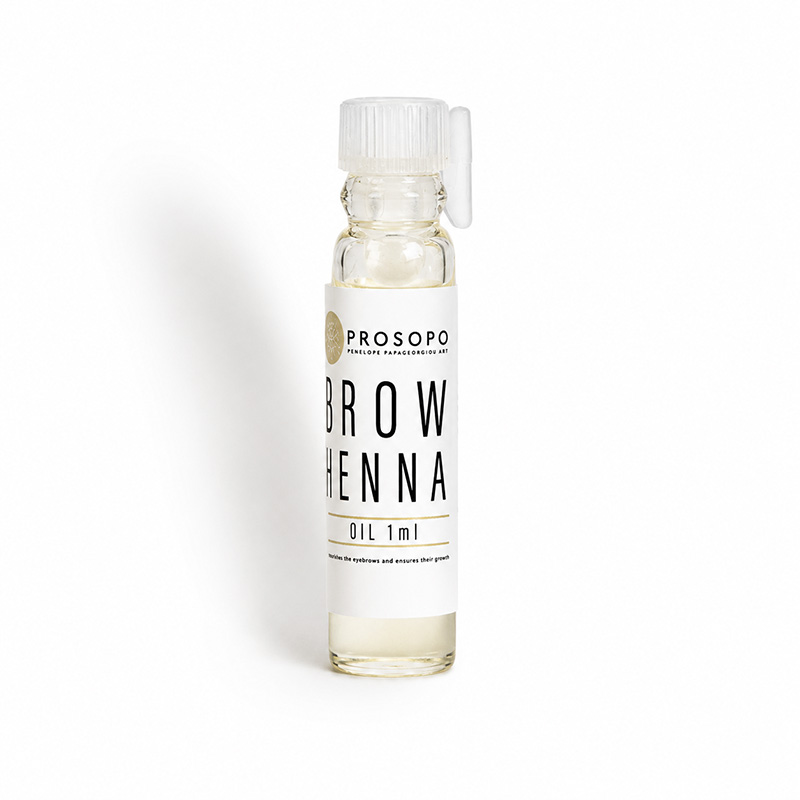 henna oil 1ml prosopo για θρέψη και ενίσχυση φρυδιών