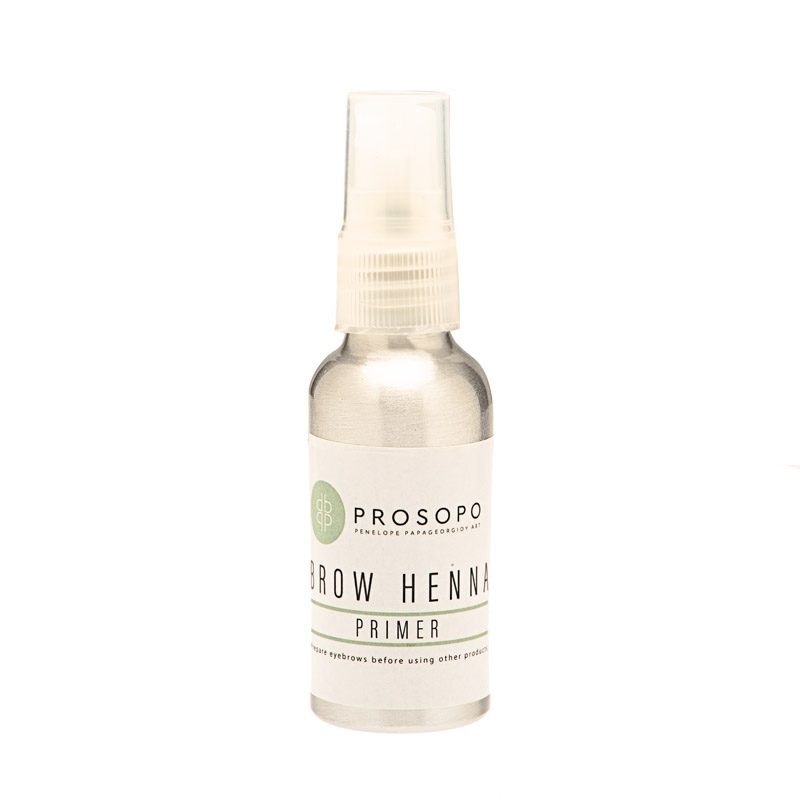 eyebrow primer prosopo για προετοιμασία henna brows