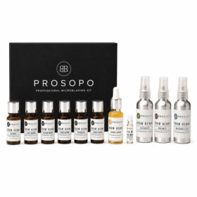 kit henna φρυδιών prosopo για επαγγελματικές εφαρμογές henna brows