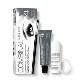 βαφή φρυδιών και βλεφαρίδων combinal grey set