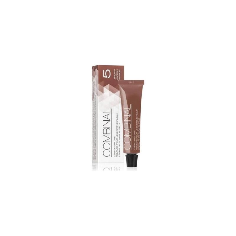 βαφή φρυδιών και βλεφαρίδων combinal brown