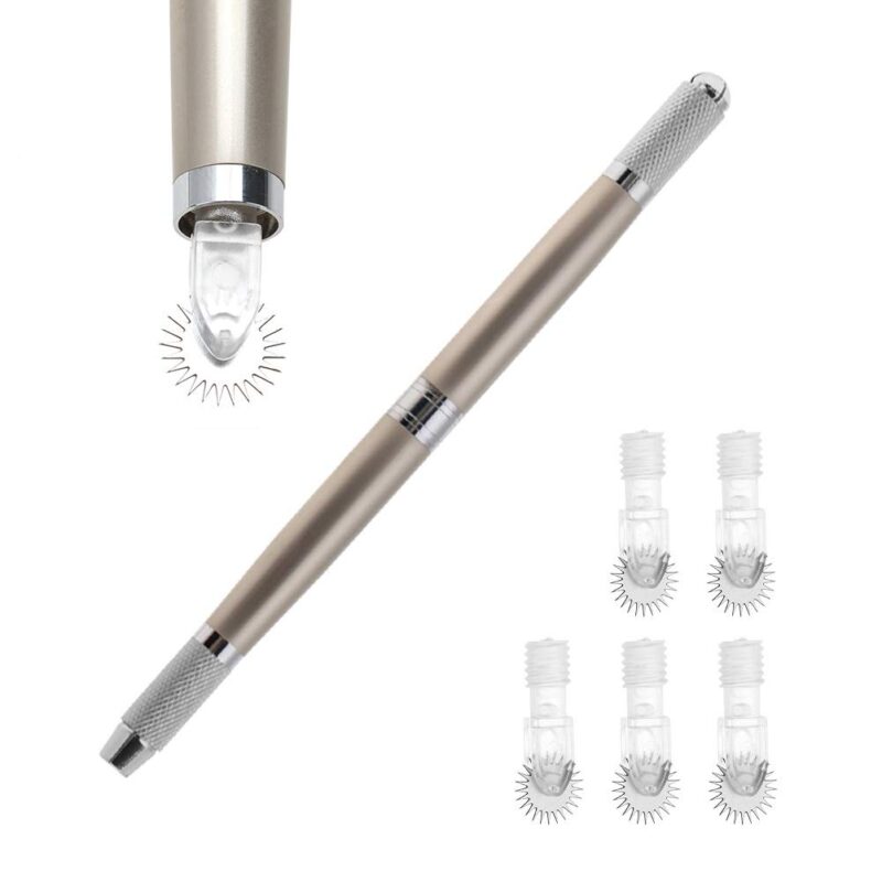 Microblading needles roller για ombre brows και σκίαση φρυδιών