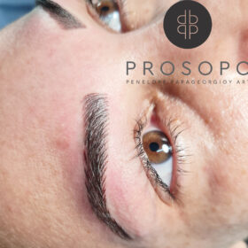 φρύδια με microblading στο Χαλάνδρι φυσικό αποτέλεσμα