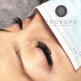 βλεφαρίδες extensions Χαλάνδρι - volume but natural