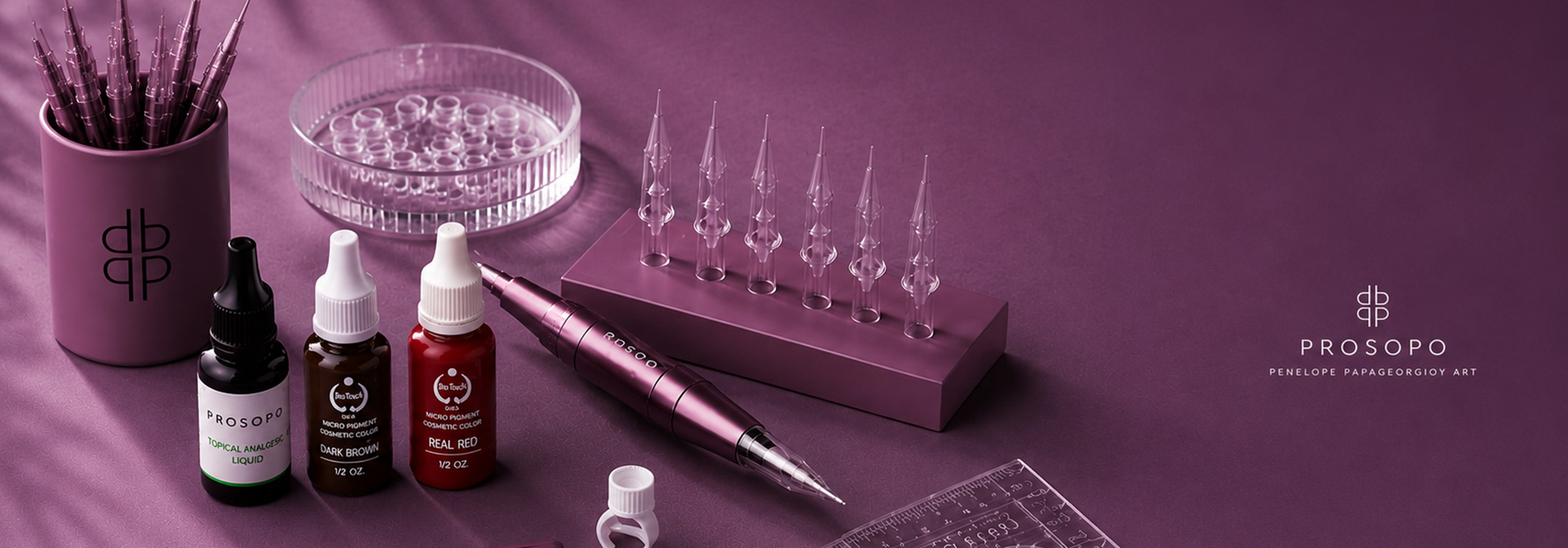 Επαγγελματικά προϊόντα PMU, Microblading και Lash Extensions από το PROSOPO Shop.