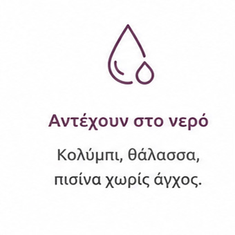 Classic Eyelash Extensions στο Χαλάνδρι ανθεκτικές στο νερό, τη θάλασσα και την πισίνα.