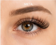 Αποτέλεσμα μετά την εφαρμογή Classic Eyelash Extensions στο Χαλάνδρι με φυσικό μήκος και όγκο