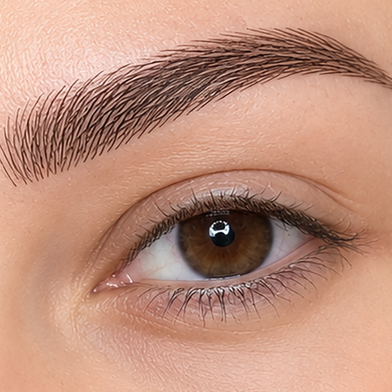 Microblading στο Χαλάνδρι με φυσικές τριχοειδείς γραμμές και διακριτικό σχηματισμό φρυδιών